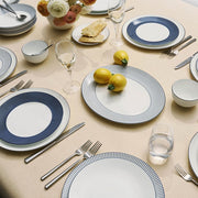 Gio Pinstripe White Salad / Dessert Plate, 9.3" by Wedgwood