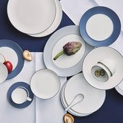 Gio Pinstripe White Salad / Dessert Plate, 9.3" by Wedgwood
