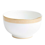 Vera Lace Gold Rice Bowl by Vera Wang for Wedgwood Dinnerware Wedgwood 