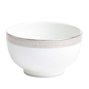 Vera Lace Platinum Rice Bowl by Vera Wang for Wedgwood Dinnerware Wedgwood 