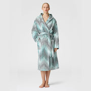 Arpeggio Cotton Hooded Bathrobe