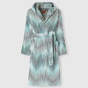 Arpeggio Cotton Hooded Bathrobe