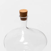 Bod Clear Glass Bottle, 9.1" by Matti Klenell for Kosta Boda Vase Kosta Boda 