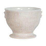 Juliska Blenheim Oak Whitewash Cachepot, 9"