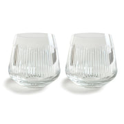 Berkshire Double Old Fashioned Whiskey Glass, 12 oz., Set of 2 by Michael Wainwright Michael Wainwright 