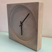 Vintage Concrete Clock by Kuno Prey for Danese Milano