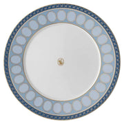 Signum Azure Blue Salad / Dessert Plate, 9" by Swarovski x Rosenthal Plate Rosenthal 