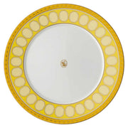 Signum Jonquil Yellow Porcelain Salad / Dessert Plate, 9" by Swarovski x Rosenthal Plate Rosenthal 