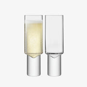 LSA International Boris Champagne Flute, Set of 2, 8 oz.