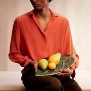 Cenote Leaf Platter by L'Objet