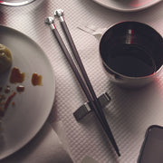 Anna Stick, Set of 2 Chopsticks, by Alessandro Mendini for Alessi