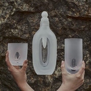 Gentle Spirit 23.7 oz. Whisky Carafe with Opal Stopper by Kateřina Handlová Glassware Ruckl 