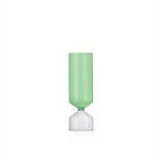 Ichendorf Milano Bouquet Colore Short Vase Clear/Green, 10.6"