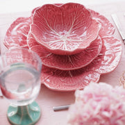 Cabbage Pink Cereal Bowl, 7" by Bordallo Pinheiro