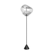 Melt Smoke Cone Slim LED Floor Lamp, 71" H by Tom Dixon Lighting Tom Dixon 