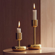 Nappula Brass Candleholder by Iittala Candleholder Iittala 