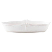 Whitewash Berry and Thread 12" Oblong Serving Dish by Juliska