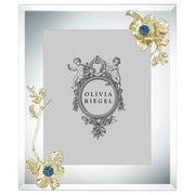 Gold Botanica with Capri Crystals Photo Frame by Olivia Riegel