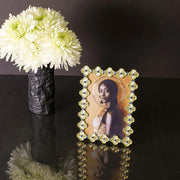 Gold Clover Capri Photo Frame by Olivia Riegel