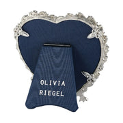 Contessa Heart Sapphire 3.5" Photo Frame by Olivia Riegel