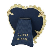 Contessa Heart Sapphire 3.5" Photo Frame by Olivia Riegel