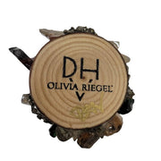 Azure Place Card Holders, Set of 4 by DHV ARTWORKS for Olivia Riegel