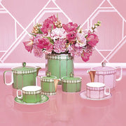 Signum Fern Porcelain Tea Cup & Saucer by Swarovski x Rosenthal Tea Cup Rosenthal 