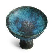 Terra Porcelain Bowl on Stand, Bronze by L'Objet Decorative Bowls L'Objet 