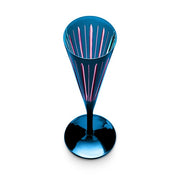 Prism Blue Champagne Flutes, Set of 4 by L'Objet