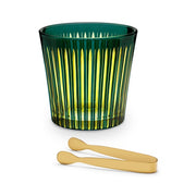 Prism Ice Bucket & Tongs, Green by L'Objet