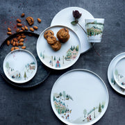 Winter Dinner Plate, 10" by Pillivuyt France- Fall 2023 Pillivuyt 