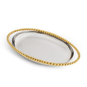 Corde Large Oval Platter by Jessica McCormack for L'Objet