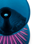 Prism Blue Wine Glasses, Set of 4 by L'Objet