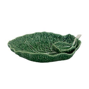 Cabbage Chip and Dip Bowl by Bordallo Pinheiro Serving Bowl Bordallo Pinheiro Green 