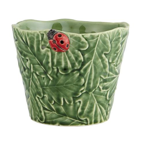 ladybird plant pot Bordallo Pinheiro Garden of Insects Vase with Ladybug