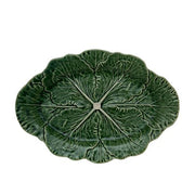 Cabbage Oval Platter, 14.75" by Bordallo Pinheiro Serving Tray Bordallo Pinheiro Green 