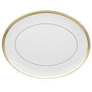 Domo Gold Large Oval Platter by Vista Alegre Platter Vista Alegre 