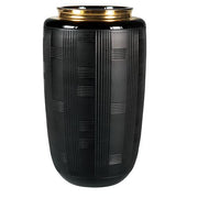 Jet Black Vase by Vista Alegre Vases, Bowls, & Objects Vista Alegre Small 