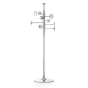 Trumpet Coat Stand, Polished Aluminum by Space Copenhagen for Mater Furniture Mater 