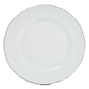 Corona Flat Dinner Plate, Platinum, 10.5" by Richard Ginori Plate Richard Ginori 