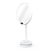 Round Just Look SR LED Lit Mirror by Decor Walther Face Mirrors Decor Walther Matte White 