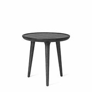 Accent Table, 17.7" by Space Copenhagen for Mater Furniture Mater Sirka Grey Stain Lacquered Oak 