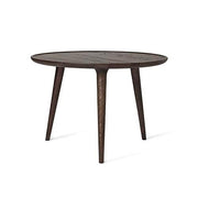 Accent Table, 27.5" by Space Copenhagen for Mater Furniture Mater Sirka Grey Stain Lacquered Oak 