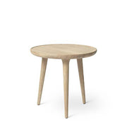 Accent Table, 17.7" by Space Copenhagen for Mater Furniture Mater Matte Lacquered Oak 