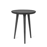 Accent Table, 17.7" x 21.6" by Space Copenhagen for Mater Furniture Mater Black Stain Oak 