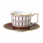 Renaissance Red Espresso Cup & Saucer, 2.3 oz. by Wedgwood Dinnerware Wedgwood 