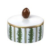 Rain Rock Creek Large Porcelain Trinket Box, 5" by Luke Edward Hall for Richard Ginori Jewelry & Trinket Boxes Richard Ginori 