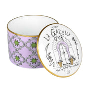 La Gazelle d'Or Porcelain Keepsake Box by Luke Edward Hall for Richard Ginori Jewelry & Trinket Boxes Richard Ginori 