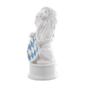 Bavarian Lion on Round Pedestal, 4.7" by Nymphenburg Porcelain Nymphenburg Porcelain 
