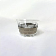 Truro Platinum 3.5" Small Glass Bowl by Michael Wainwright Vases, Bowls, & Objects Michael Wainwright 